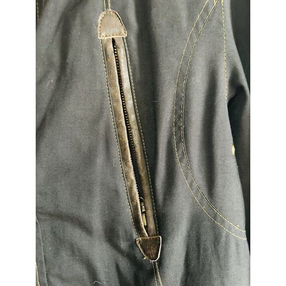 Perry Ellis Portfolio (L) Black Vintage Winter Coat Jacket Women’s Large 60067R - Picture 8 of 16